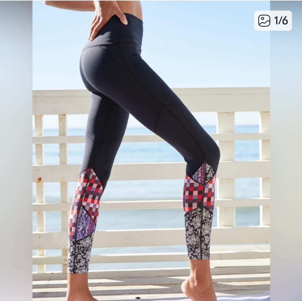 Set Of Free People Movement Daredevil Sports Bra and Matching Legging